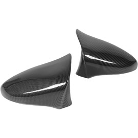 GOTOTOP Tapas de Espejo Retrovisor Estilo Fibra de Carbono Tapas de Cubierta de Espejo ABS 2PCS Protector contra Rayones Fácil Instalación para IS200 IS250 IS300 IS350 2014 2020 Conducción Diaria
