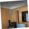 VICASKY 3pcs Corner Bass Trap Acoustic Tiles for Sound Insulation