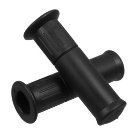 COLLBATH 2pcs Wheelchair Handle Grips Ergonomic Handle Covers for Carts Wheelchairs Comfortable Replacement Non Slip Design Easy Installation Suitable for Various Models