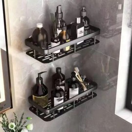Bathroom Shelf – No Drill Design, Easy Storage for Shampoo and Accessories