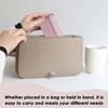 2-Piece Mini Purse, PU He Purse, Stylish and Simple Wallet,