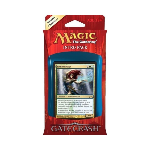 Magic The Gathering (MTG) Gatecrash Intro Pack: Simic Synthesis (Includes 2 Booster Packs)