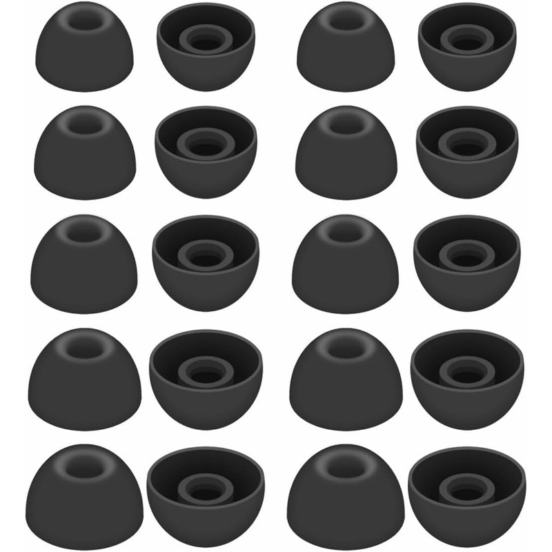 Rqker Eartips Compatible with Powerbeats Pro 2 Earbuds, 10 Pairs