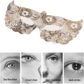 Mascarillas para Ojos Hidratantes con Extracto Floral y Oro, 100 Unidades, Ideal para Salones de Belleza y Cuidado Facial en Casa, Fit for Todos los Tipos de Piel