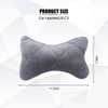 2PCS Car Headrest Pillow, Comfortable Ergonomic Design Vehicle Seat Neck