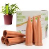 B SEPOR Ceramic Plant Waterer Set of 6 Pack Terracotta