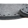 Blue Whale Gifts Nordic Grey Star Christmas Dinner Felt Table