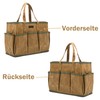 Tool Bag | 16OZ Waxed Canvas Tool Tote Bag, 1