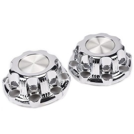 G-PLUS 8 Lugs Wheel Center Cap HubCaps, Compatible with 2001-2007 Chevy Silverado/GMC Sierra 1500;1999-2008 Silverado/Sierra 2500,Fit Suburban/Yukon XL 2500 2000-2008 16 Inch Rim,4Pcs