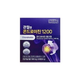 Juyoung NS 주영엔에스 관절엔 콘드로이친 1200 900mg60캡슐/mjc Juyoung NS Joint En Chondroitin 1200 900mg 60 Capsules