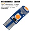 KHGUZ 40PCS Car Dashboard T5 LED Lights, Super Bright Auto