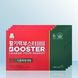 Jongkwanjaeng 정관장 활기력 부스터 (액상 20ml + 정제 400mg) 14개입 x 4개 / iuy Hong Quanzhang Vitality Booster (Liquid 20ml + Tablets 400mg) 14 Packs x 4 Packs / iuy
