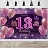 IMISI Happy Birthday Banner & Backdrop Decorations for a Party