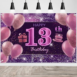 IMISI Happy Birthday Banner & Backdrop Decorations for a Party