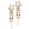 AiO JAPAN Hair Accessories, Set of 2, Fox, Hairpin Set,
