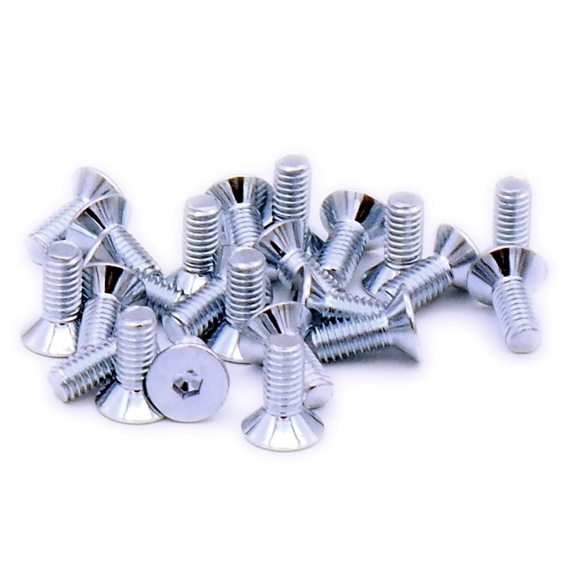 M4 (4mm x 10mm) Hex Socket Countersunk Machine Screw (Bolt)