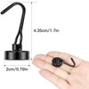 Wukong Pack of 6 Strong Neodymium Magnetic Hooks, 20 mm