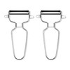 Roponan 2 Pcs Potato Peeler, Stainless Steel Vegetable Peeler, Y-Shaped
