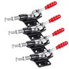 4 Pack Push Pull Adjustable Toggle Clamp, 500lbs Holding Capacity,