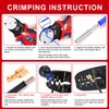 Knoweasy Crimp Tool Kit for Deutsch DT Connectors: Close Barrel