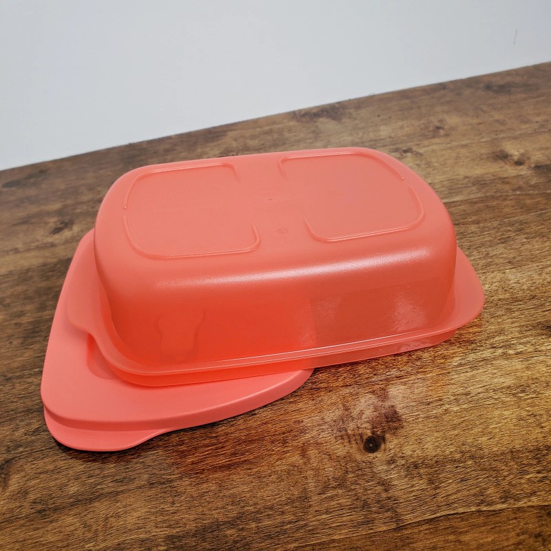 Tupperware CrystalWave Plus Rectangle Microwave Container 4 Cup