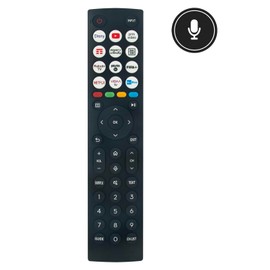 Replacement Voice Remote Control ERF2N36 Fit for Hisense TV 65E7KQ PRO; 65E77KQ PRO; 65E78KQ PRO; 65E79KQ PRO; 65E7KQTUK PRO; 65E77KQTUK PRO; 75E7KQ PRO; 75E77KQ PRO; 75E77KQ PRO; 75E77KQ PRO; 75E77KQ