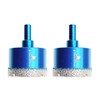 Dry Diamond Core Drill Bit Set,BRSCHNITT 2pcs 2 Inch (50mm)