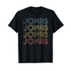 Jonas first given name pride vintage distressed T-Shirt