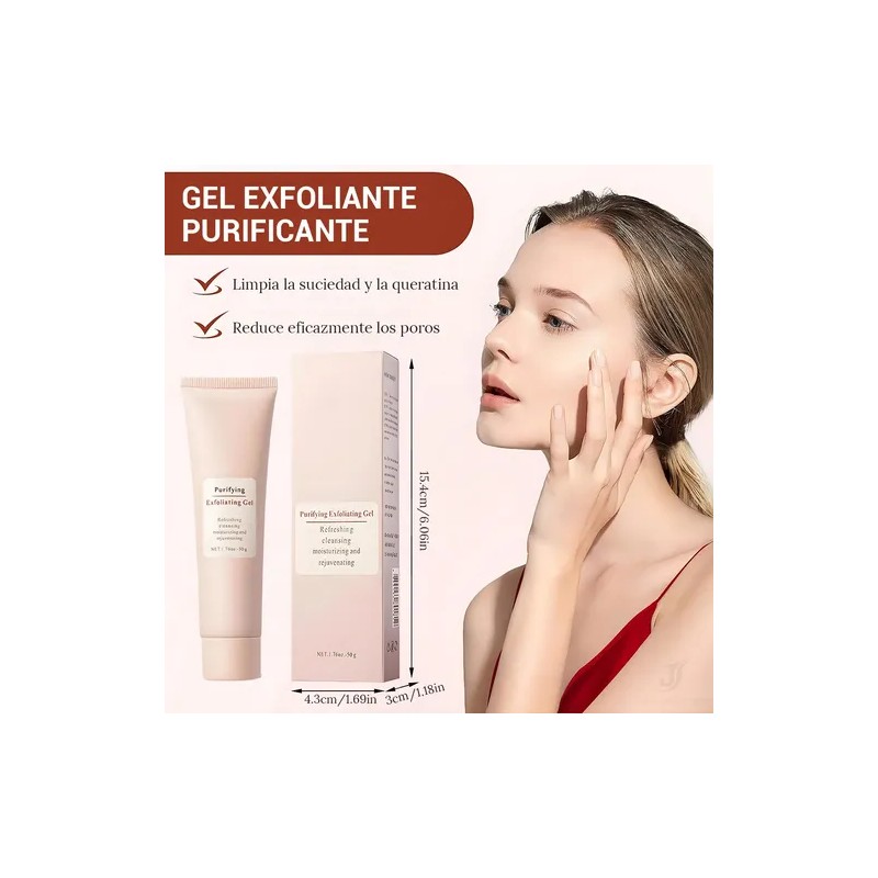 2pcs Purificante Exfoliante, Gel Exfoliante Avanzado 100ml