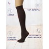 HUGH UGOLI Women's Bamboo Knee High Socks | Comfort Seam