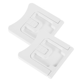 Operitacx Pack of 2 Child Safety Baby Protection Cabinet Locks Baby Safety Cabinet Sliding Door Lock Child Safe Drawer Locks Cabinet Door Locks Plastic White