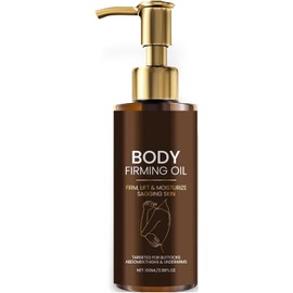 Aceite corporal Ajuste de la piel, Aceite corporal natural para mujeres, Hidratación y endurecimiento de la piel, Profundamente nutritivo y rejuvenecedor, 100mL