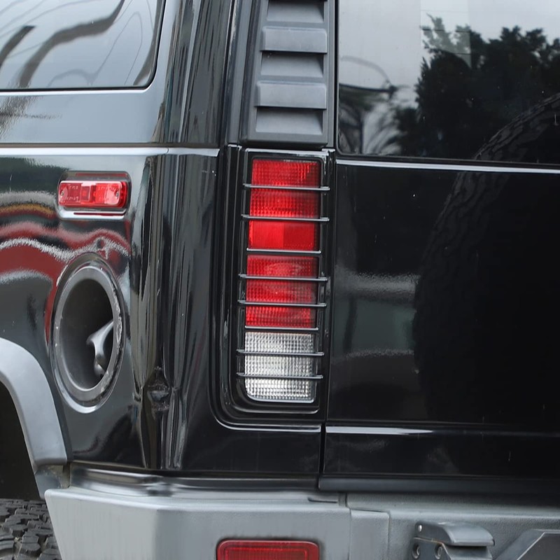 PIUGILH Rear Tail Light Lamp Vent Cover Compatible with Hummer