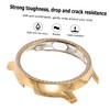 BIUDECO Durable Rhinestone Watch Shell Protective Case Drop Resistance 44mm