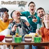 gisgfim Football Party Snack Bowls Supplies for 50 Guests Disposable