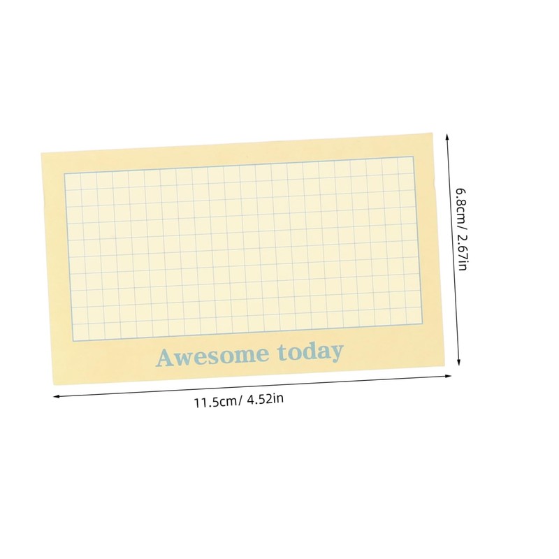 DOITOOL 180pcs Ruled Index Flash Cards for Studying Heavy Note