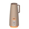 Tramontina Thermal Flask with Interior Glass Container (Beige, 1.0l)