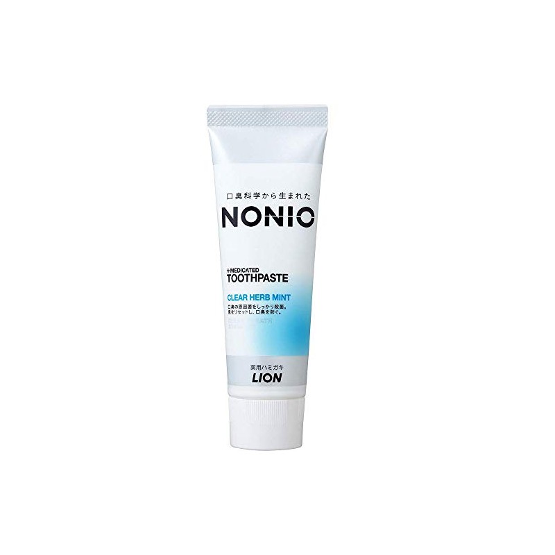 Lion Nonio Tooth Paste 130 g - Clear Herb Mint