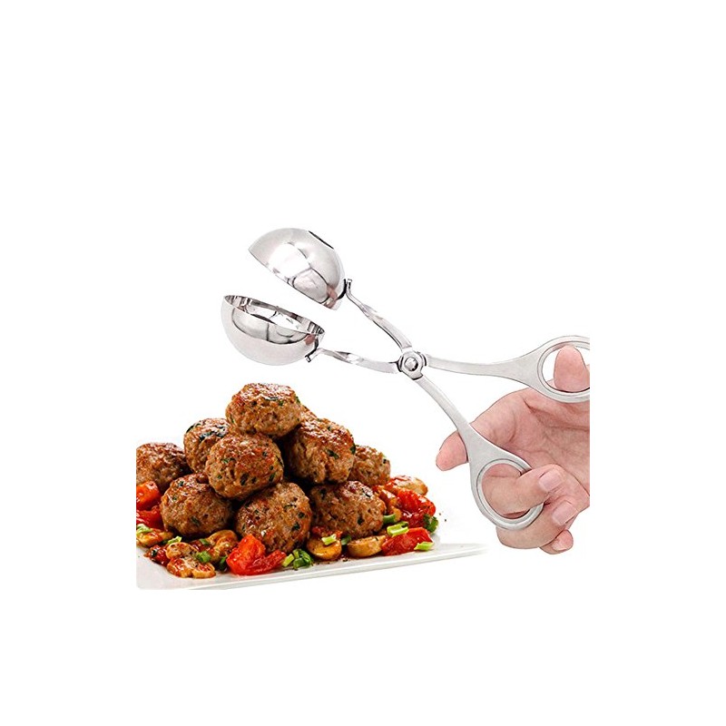 zmart ミートボール メーカー ステンレス クリップ 魚肉 ライスボール
