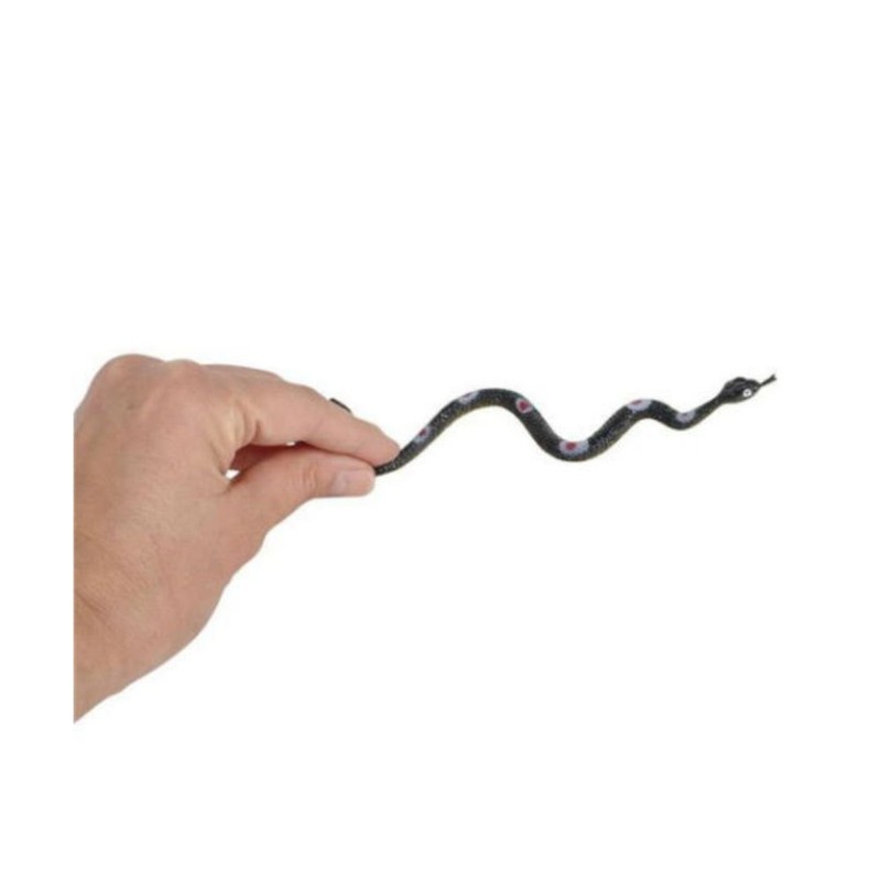 Unbranded 12 Rubber Snakes 6" Realistic Fake Snake Hissing Tongue,