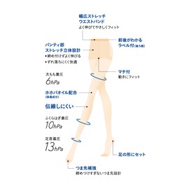 Gunze SB520 Women's Stockings, Sabrina, 3 Pairs Set, Shape, Tightens Beautifully, Difficult to Run, suntan brown