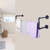 WEBI Clothing Rack Wall Mount,42" Industrial Pipe Clothes Rack for