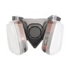 Reusable Half Face Cover Half Facepieces Cover with Safety Glasses