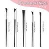 5 Pack Eyeliner Brushes Angled Eyebrow Concealer Brushes Ultra Thin