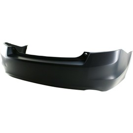 South Mud Bay 1pc Rear Primed Plastic Bumper Cover Without Park Assist Sensor Cut-Out 04715TA0A90ZZ