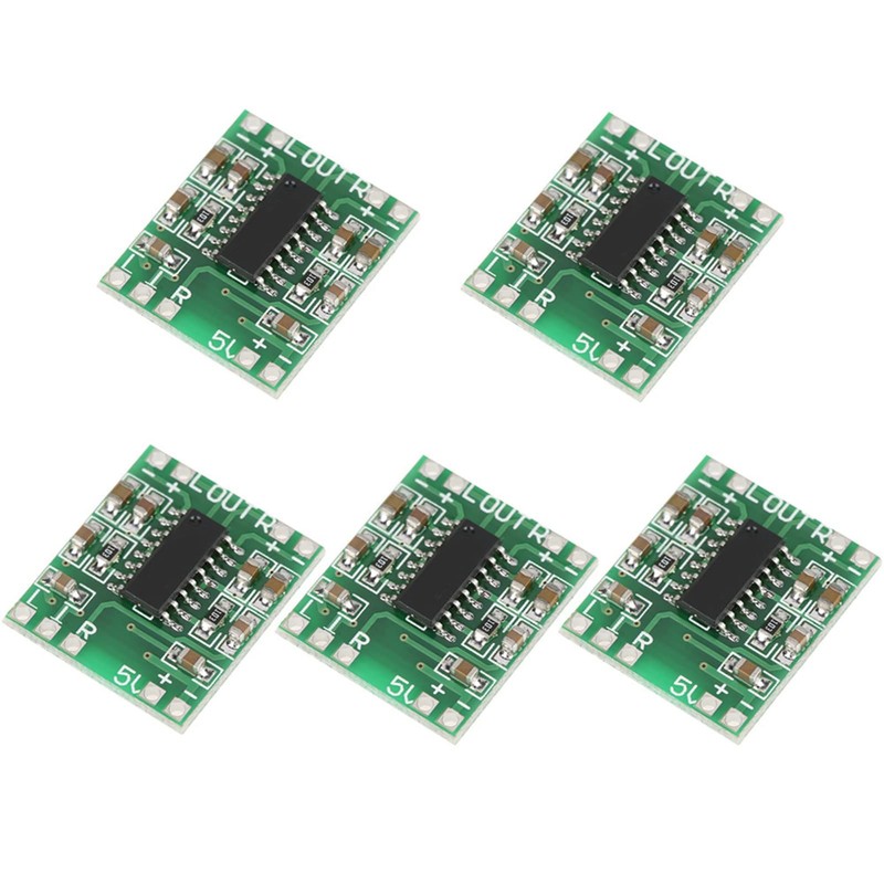 Dual Channel Power Amplifier, Audio Power Amplifier Module 2.5V-5.5V 3W+3W