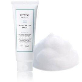 ETVOS Moist Amino Foam 3.2 oz (90 g) (Face Wash Foam, Human Shaped Ceramide, Amino Acid Type, Dry Skin, Sensitive Skin, Mineral Makeup)