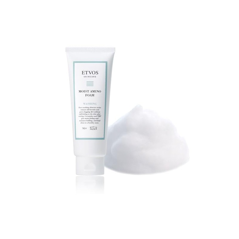 ETVOS Moist Amino Foam 3.2 oz (90 g) (Face Wash