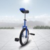 SHIOUCY 16 Inch Wheel Unicycle with Steel Rim Outdoor Sports