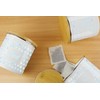 Purely Home Aqua Polka Dots Spots Decaf Tea Canister -